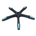thumbnail image 4 of Chairs Reinforced Leg Repair Swivel Gaming Chair Bottom Part Office Chairs Base Blue, 4 of 8