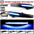 thumbnail image 5 of 2pcs Dynamic Blinker For Mercedes Benz C E S GLC W205 X253 W213 W222 V Class W447 LED Turn Signal car light Side Mirror Indicator, 5 of 5