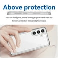 thumbnail image 5 of Feishell Clear Case for Samsung Galaxy S23 FE 6.4 inch,Shockproof Hybrid Soft TPU Bumper Anti-Scratch Hard Acrylic Back Transparent Slim Phone Case Cover for Samsung Galaxy S23 FE,Clear, 5 of 8