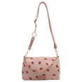 thumbnail image 6 of Casual Women's Strawberry Pillow Bag Corduroy With Chain Shoulder Crossbody Purse Handbag For Travel And Daily Use, 6 of 8
