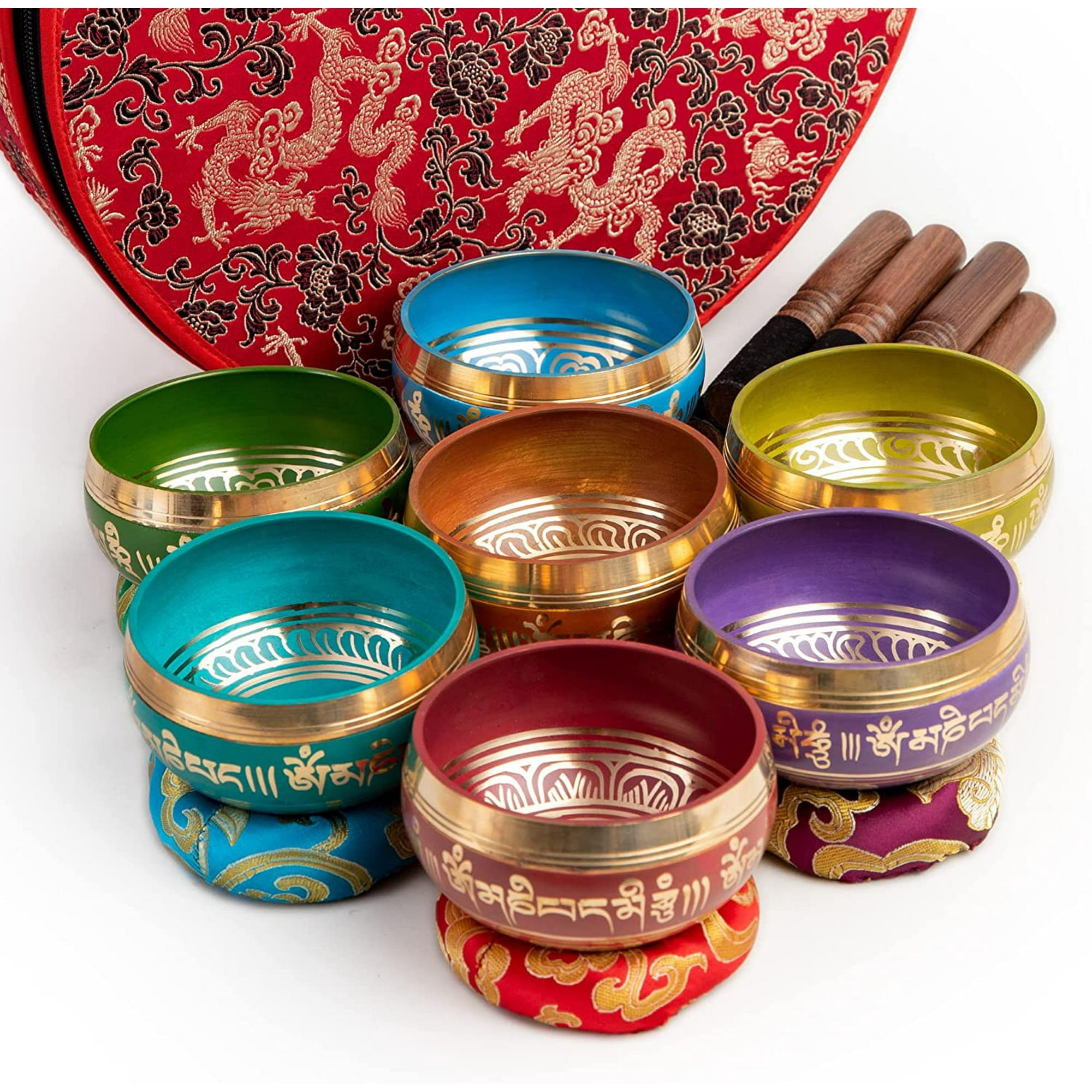 Singing bowl set of top 7