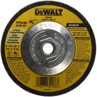 DeWalt DW4541 Grinding Wheel – 4-1/2 X 1/4 X 7/8 Inch, 25-Pack For Reliable Grinding & Cutting