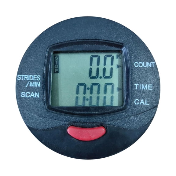 Multi Function Pedometer Counter LCD Display Speed Meter Fits Step Machine, Abdominal Device, Stepper, Riding Machine Counting