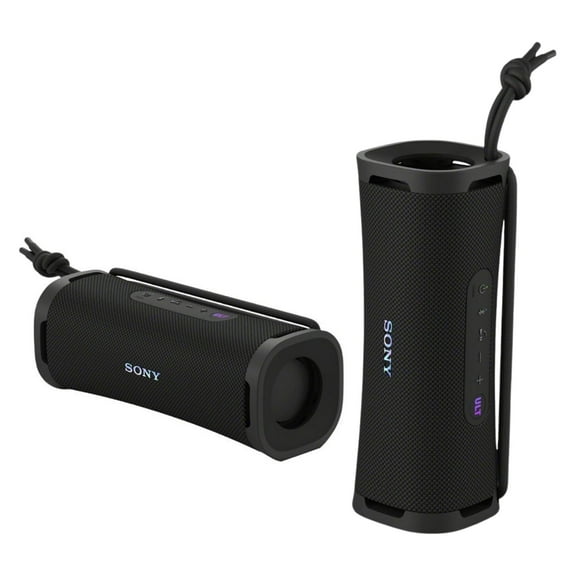 Sony ULT FIELD 1 Bluetooth Wireless Portable Speaker with Echo Canceling Technology (Black, 2-Pack) Bundle (2 Items)