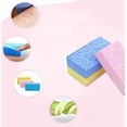 thumbnail image 2 of 4 Pack Soft Exfoliating Bath Sponge, Multi-Color Bath Sponge Shower Brush, Soft Bath Sponges for Shower, Dead Skin Removal Bathing Sponge, Shower Sponge for Adult Baby, 2 of 7