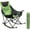 Grey, variant on Oversized Rocking Camping Chair, Fully Padded Patio Chair with Side Pocket, High Back Portable Lawn Recliner with Headrest, Outdoor Camp Rocker Chairs for Adults Heavy Duty 500 LBS Carry Bag