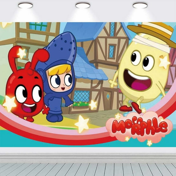 My Magic Pet Morphle Taspestry Wall Decor Backdrop Banner Party Supplies Poster Birthday Decorations Background for Photography Taspestry