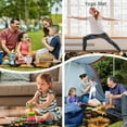 thumbnail image 5 of Extra Large Picnic Blankets Waterproof Foldable (60 "x 80") Beach Blanket Waterproof Sandproof,3-Layer Thicking Mat Outdoor Packable Camping Blanket, 5 of 6