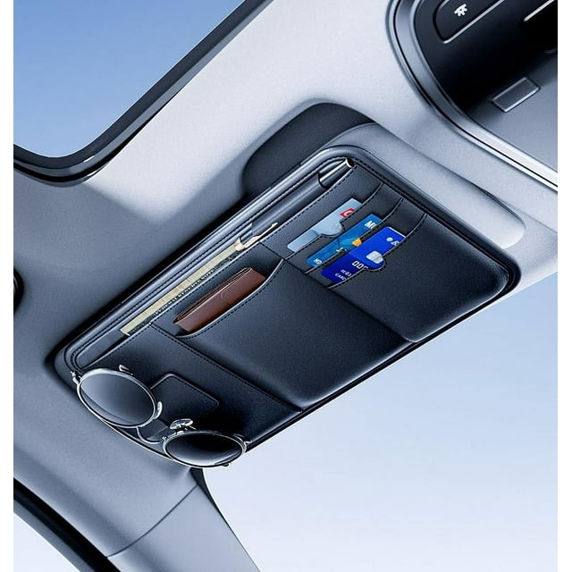 Auto Drive Car Visor Storage Organizer