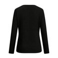 thumbnail image 6 of CAIXIA Long Sleeve Shirts for Women Boho Tops Trendy Blouses Dressy Casual Lace Tops Fall Outfits Fashion Winter Clothing Tunic Tops Loose Fit Business Casual Outfits, 6 of 6