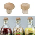 50 PCS Convenient Bottle Stoppers Wood Wine Plug Sealed Bottle Stopper — free download