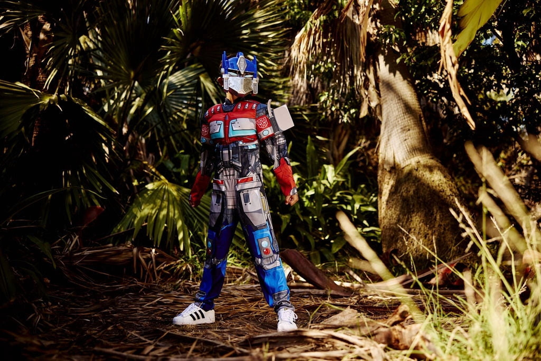 Transformers Optimus Prime Halloween Costume for Children, Boys Size M (8), by Disguise
