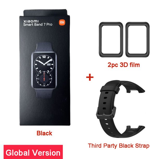 Original Xiaomi Mi Band 7 Pro GPS Pulsera inteligente Pantalla AMOLED Oxígeno en sangre Fitness Traker Bluetooth Impermeable MiBand 7 Pro Tan Jianjun unisex