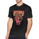 thumbnail image 1 of Camisetas de manga corta con estampado de póster de calaveracamisetas holgadas informales con cuello redondo para hombre Tmvgtek Para estrenar, 1 of 4