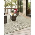 thumbnail image 3 of Jill Zarin Outdoor Collection Area Rug - Cape Town (3' 1" x 5' 3" Rectangle Green/Ivory), 3 of 5