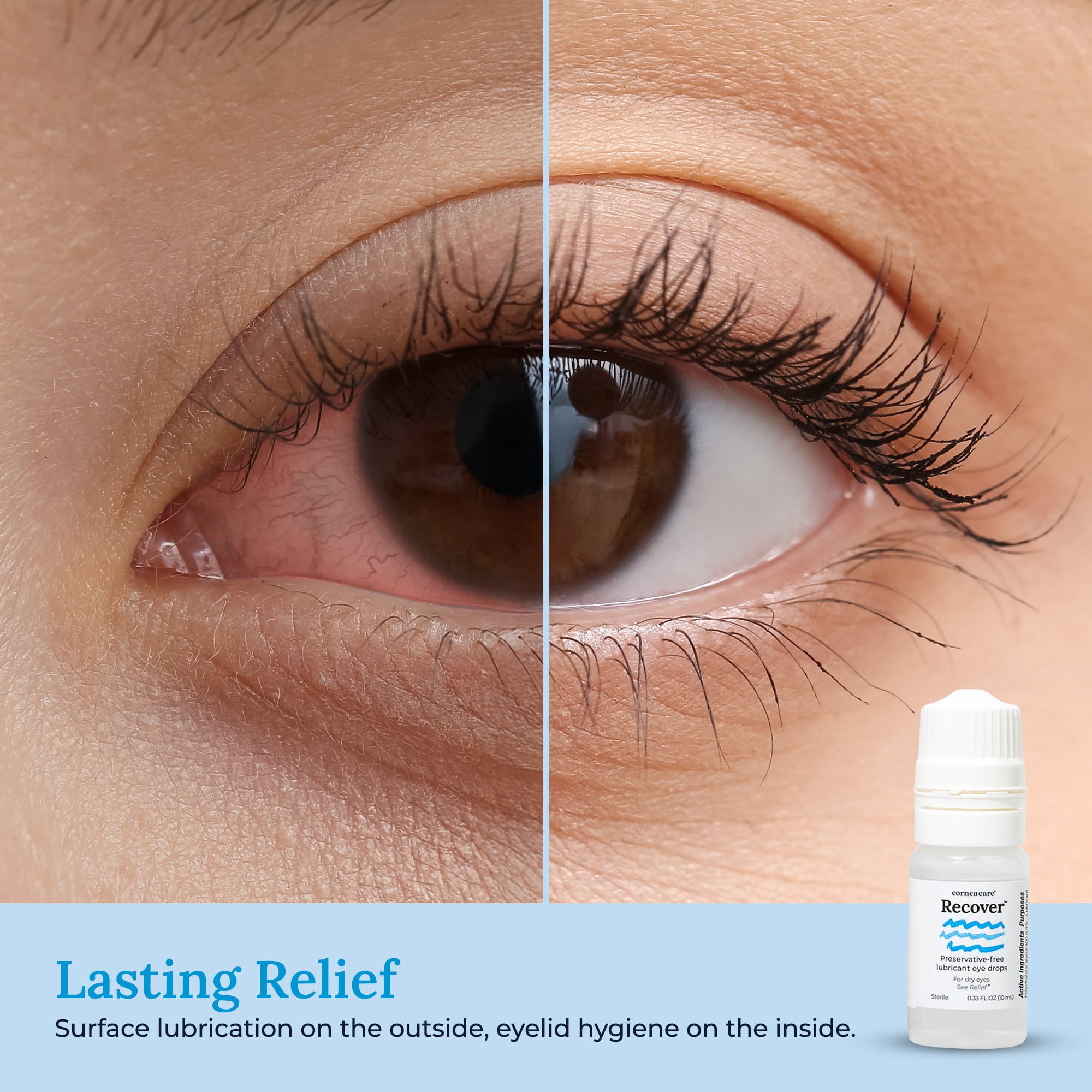 CorneaCare Recover Lubricant Eye Drops 0.33 fl oz