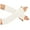 White, variant on Women Soft Comfy Half Sleeve Gloves Stylish Solid Color Winter Warm Warm Half Finger Gloves