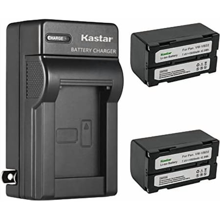 Kastar 2-Pack Battery and AC Wall Charger Replacement for VM27A VM30 VM30A VMBP502 VMBPL13 VM-BPL13A VM-BPL13J VMBPL27 VM-BPL27A VM-BPL30 VMBPL60A VM-H955LA VM-H975LA