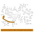 thumbnail image 3 of CAPA For 16 17 18 RAV4 SE Front Lower Valance Air Deflector Apron Garnish Panel, 3 of 5