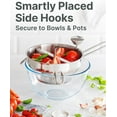 thumbnail image 6 of Ergonomic Food Mill Stainless Steel With 3 Grinding Discs - Rotary Food Mill for Tomato Sauce, Applesauce, Puree, Mashed Potatoes, Jams, Baby Food, 6 of 7