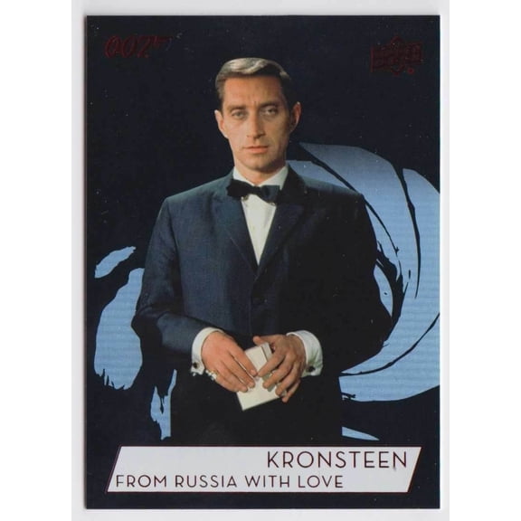 2019 Upper Deck 007 James Bond Collection Rainbow Foil #116 Vladek Sheybal as Kronsteen Trading Card