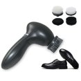thumbnail image 4 of Electric Shoe Polisher with 4 Brush Heads, Portable Shoe Polisher, Dust Remover, Leather Polishing, Shoe Shine, Care Kit, 4 of 4