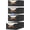Black, variant on 4 Pcs 16.5" Closet Drawers and Large Size Clothes Storage Bins Push-Out Storage Stackable Shelf Drawers with See-Through Window Closet Organizers for Bedroom, Living Room, Under Bed, Grey