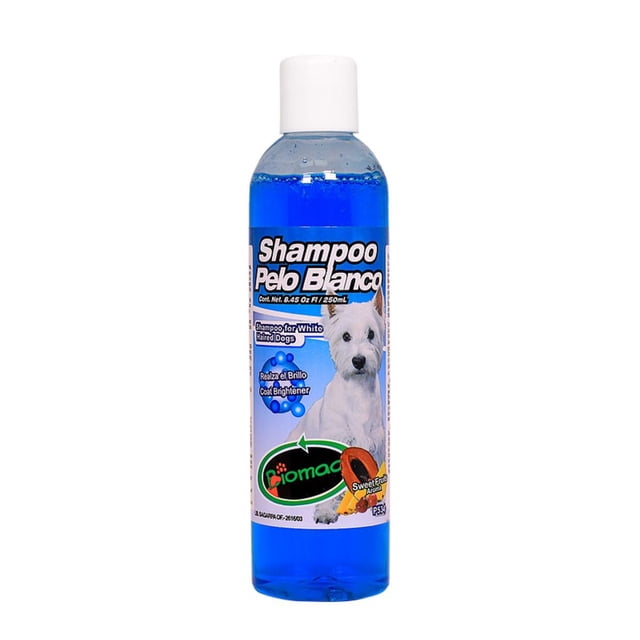 SHAMPOO PARA PELO BLANCO BIOMAA PARA PERRO 250 mL BIOMAA 250 mL