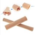 thumbnail image 3 of 5 Pcs/Ensemble Coussin d'Orteil Tube Tubes Manches Protecteurs en Gel Doux pour Orteils et Doigts, 3 of 9
