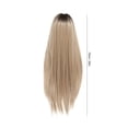 thumbnail image 3 of Peluca Sintética Spptty Rubia Recta Larga Ondulada Flequillo Completo Mujer, 3 of 7