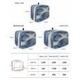 thumbnail image 3 of Fsddascl Blue Striped Toaster Cover 4 Slice, Large Kitchen Appliance Covers, Modern Minimalist Abstract Art Vintage Toaster Oven Cover with Loop, Bread Machine Cover Polyester Dust Cover Protection, 3 of 5