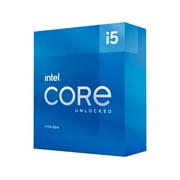 Intel Core i5-11600K Desktop Processor 6 Cores up to 4.9 GHz Unlocked LGA1200 (Intel 500 Series chipset) 125W