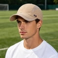 thumbnail image 2 of Tfken Sunhats For Women Men Unisex Sun Protection Hiking Beach Baseball Hat Running Athletic Running Breathable Trendy Outdoor Sportswear Summer Cap Dailly Wear Comfortable Beige, 2 of 4