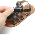 thumbnail image 5 of Girls Sandal Open toe Strap Toddler Summer Shool Flats, 5 of 7