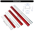 thumbnail image 6 of BYNNIX T Track Miter Track for Woodworking Precise Sliding Designs Enhances Efficiency 300mm/400mm/500mm Length, 6 of 19