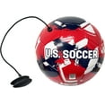 thumbnail image 2 of Icon Sports US Soccer Training Ball, Size 4, Red/White/Blue, PVC, Cord, 2 of 4