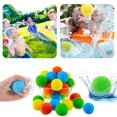 thumbnail image 3 of Reusable Water Absorbent Balls for Outdoor Play - Soft Plush Water Toy for Beach, Pool, And Backyard Fun, Safe And Easy to Clean Splash Game for Family Activities And Summer Entertainment, 3 of 8