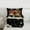 Red Black Brown, variant on jejeloiu Cute Cat Bedding Comforter Set,Merry Xmas Twin Comforter Sets,Lovely Pet Kitten Bedding Set For Girls Boys,Breathable Bedroom Decor Reversible,2pcs