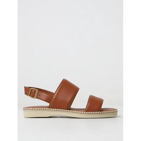 

Hogan Flat Sandals Woman Brown Woman