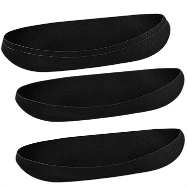 3PCS Planter Basket Liners Fabric Window Box Felt Trough Liner Replacement Black Flower 24In