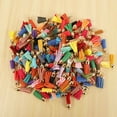 thumbnail image 6 of 250 Pieces Keychain Tassels Bulk Colored Leather Tassel Pendants for DIY Keychain and Craft, 50 Colors, 6 of 8