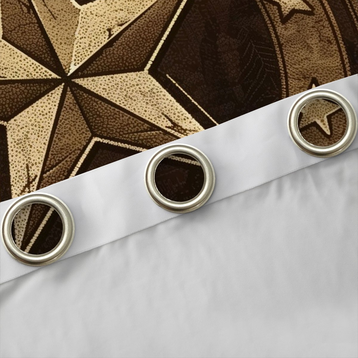 Manfei Western Texas Stars Curtains and Drapes (42x84), Cowboy Cowgirl Blackout Curtains for Bedroom, Rustic Farmhouse Curtains for Living Room, Living Room Curtains Bedroom Decorative