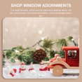 thumbnail image 3 of Xing - 4 adornos navideños de resina con forma de muñeco de nieve para ventana, ideal para fiestas navideñas, 3 of 4