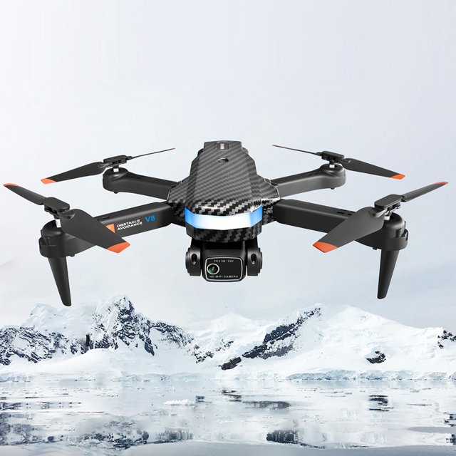 Mini Vuelo 2.4G 4CH Drone Quadcopter 4 lados para evitar obstáculos (batería de fibra de carbono 3)