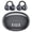 black, variant on Cshidworld Open Ear Earbuds,Bluetooth 6.0 Wireless Headphones with Smart Display,Adaptive Noise Cancelling Calls,50H Playtime,Light Weight,Clip On Earbuds for Running/Workout,Purple