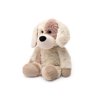 13" Beige and Brown Microwavable Plush Puppy Stuffed Animal