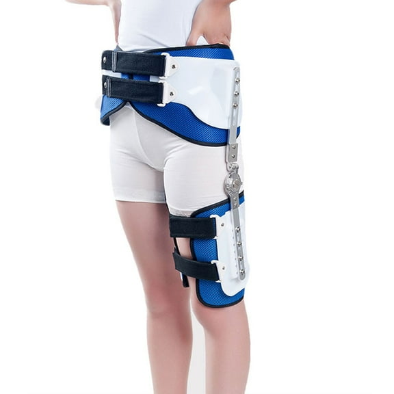 GHORTHOUD Abduction Hip Brace, Post-Op Rom Hip Joint Protection Stabilizer Orthosis Support, Compression Hip Brace for Pain Relief Right Leg