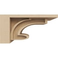 thumbnail image 3 of 4"W x 8"D x 4"H Wide Alma Rough Cedar Woodgrain TimberThane Corbel, Primed Tan, 3 of 6