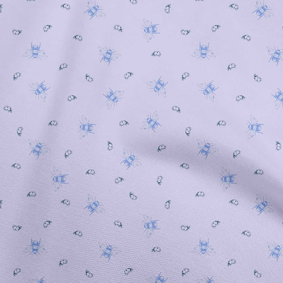 oneOone Silk Tabby Grayish Purple Fabric Artistic Colorful Dress Material Fabric Print Fabric By The Yard 42 Inch Wide