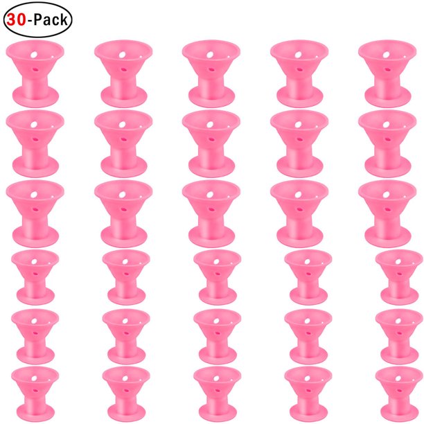 42 Pack 7 Flexible Curling Rods Heatless Hair Curlers Rollers Flexi Rods Foam Rods For Short Medium And Long Hair Walmart Com Walmart Com